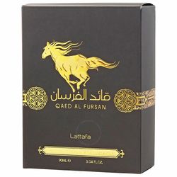 LATTAFA QAED AL FURSAN EAU DE PARFUM 3.4FL OZ NATURAL SPRAY PERFUME