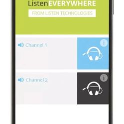 Listen Technologies LWR-1020-A1 WiFi Audio Receiver