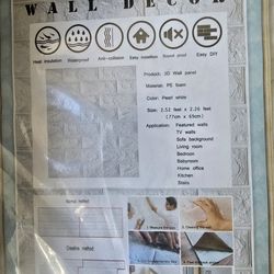 Peel & stick Wall Panels