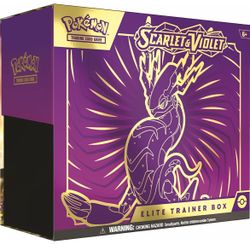 Pokemon TCG: Scarlet & Violet  ETB $80