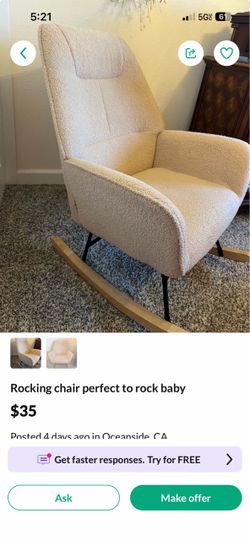 Free baby rocking chair