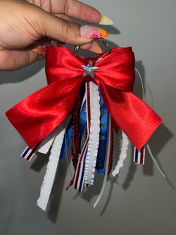 Available 4th of July boot bows