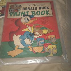 Well Disney Ronald Duck Paint Book
