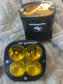 Baja Designs XL Sport Lights - Pair, Driving/Combo, Amber