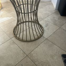 Modern Round Glass Dining Table