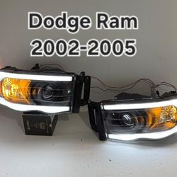 Dodge Ram 2002-2005 Headlights 