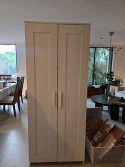 White cabinet from Ikea
