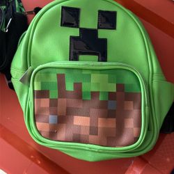 Mini Minecraft Book Bag