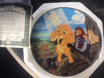 Lion King Collectable Plates