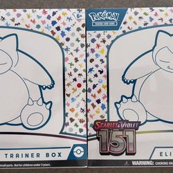 Pokemon 151 ETB Sealed x2