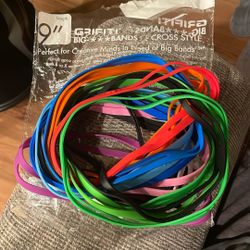 15 GRIFITI Band Joes X Cross Style 9"  Big Strong Elastic Rubberbands