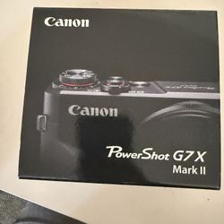 Canon G7X mark II