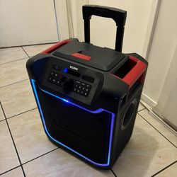 ION Pathfinder 280 Portable Bluetooth Speaker | 120W Outdoor Speaker, IPX5 Water-Resistant, 100-Hour Battery, FM Radio, USB Charging