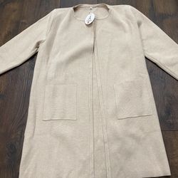 NEW Women’s Khaki Cardigan Sweater Size XL By Anrabess#21