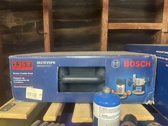 Bosch router and table, new unopened