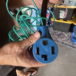 EV Charger Adapter 4-prong to 3-prong 