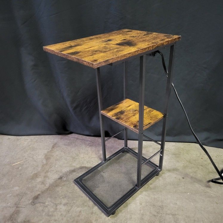 Side Table with Power