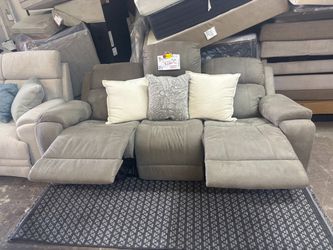 Sofa Couch LAZY BOY Manual Reclining