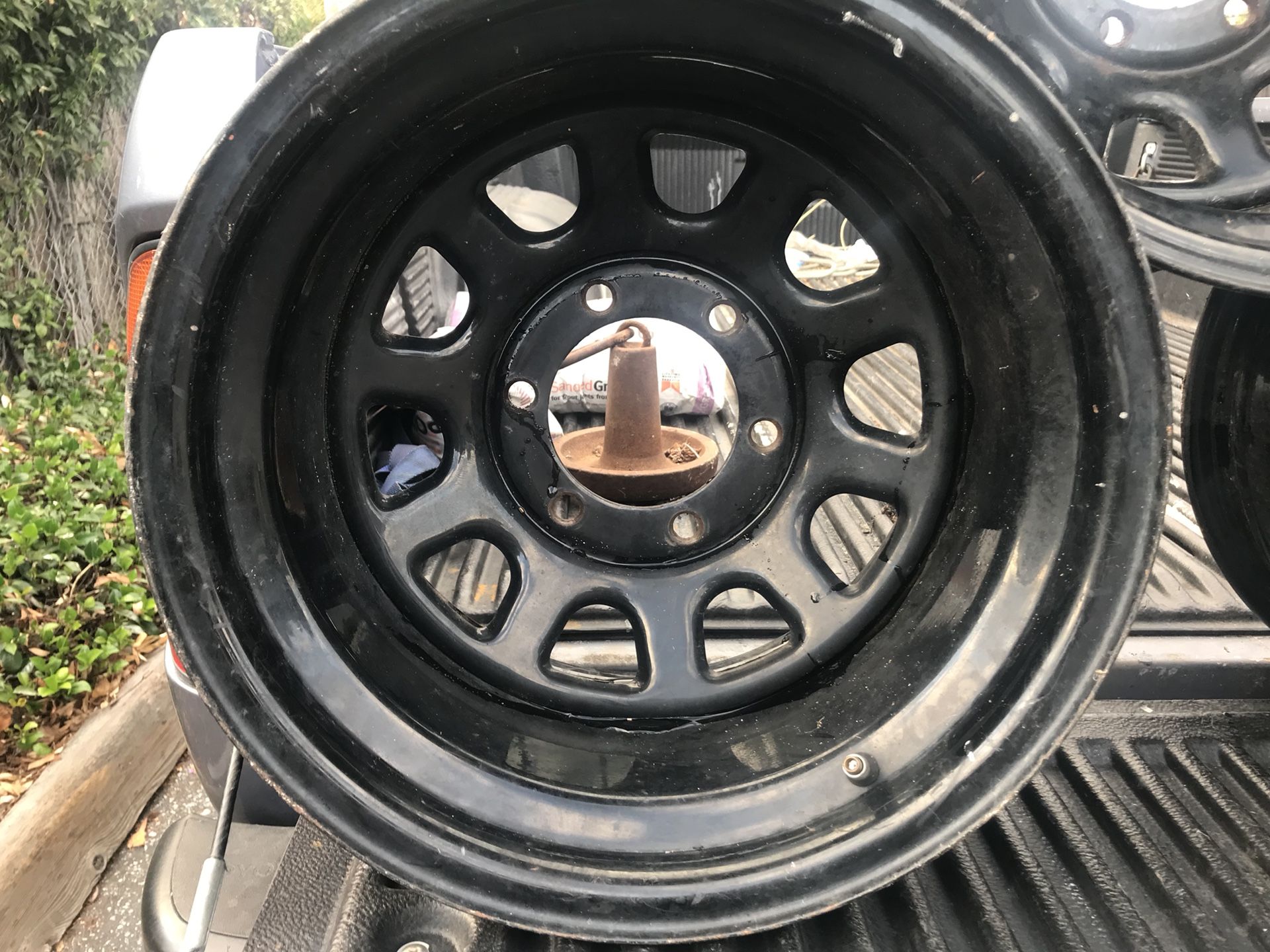 2 set of rims from Toyota pick up tires 33x12.50 R15