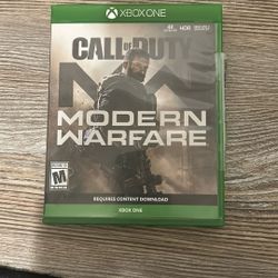 Call Of Duty Modern Warfare Xbox One