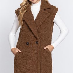Brown Vest Teddy
