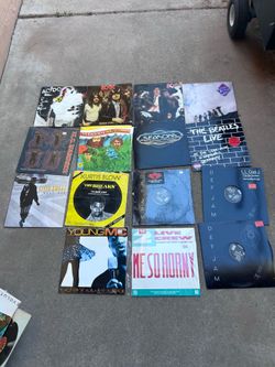 Vinyl records lot of 39