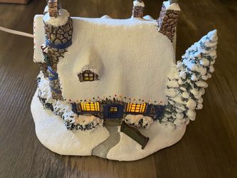 Vintage Thomas Kinkade stonehearth restaurant