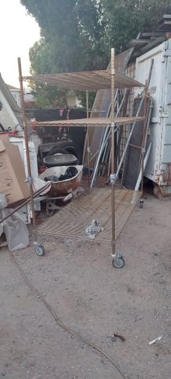 Large Rolling Storage Rack