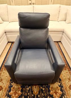 2 - BarcaLounger Leather Recliners - Glide and Swivel