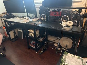 Two Person Double Desk
