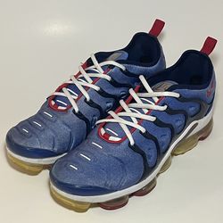 Nike VaporMax Plus Racer Blue/University Red CJ0553-400 Size 11