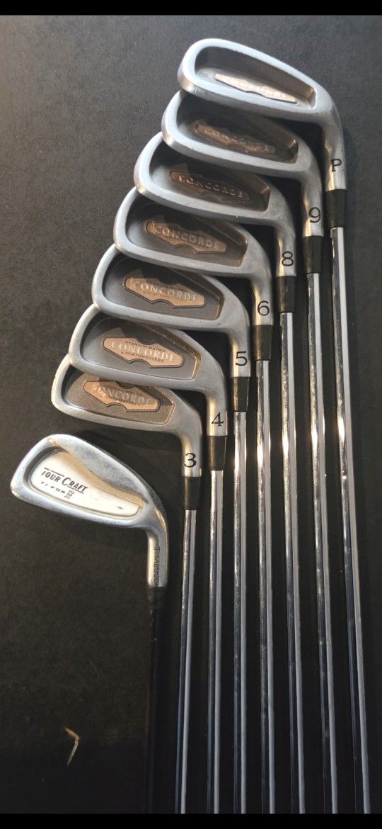 Northwestern Concorde golf clubs- Golf Irons-345689P