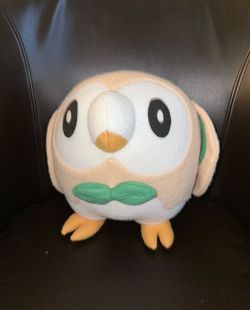 Custom Pokémon Plush Life-Size Plush Rowlet Hand-Made 13”