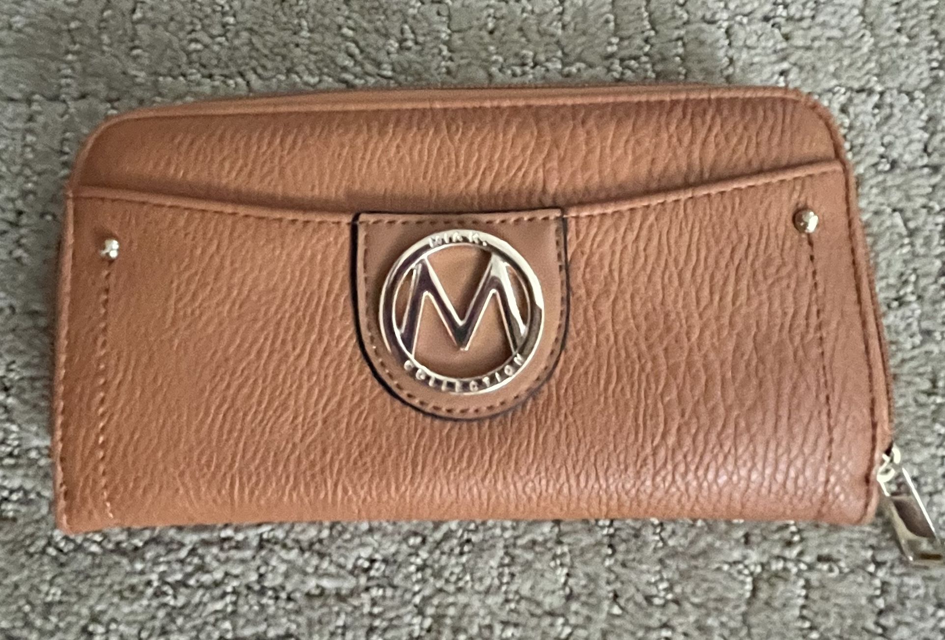 Michael Kors Leather Zip Wallet