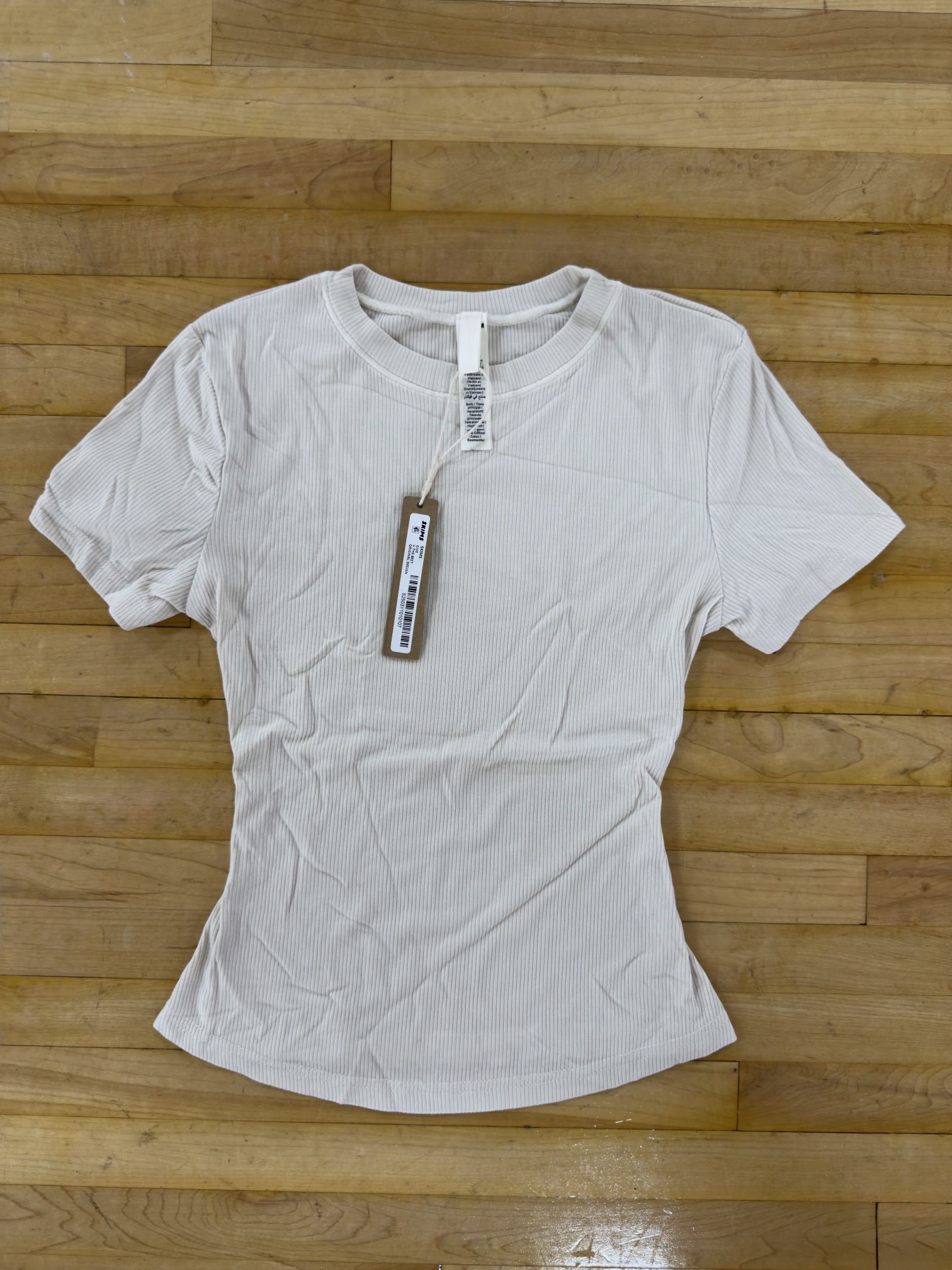Cream SKIMS Shirt (Small) – Brand New