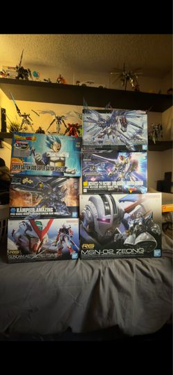 Gundam and Lego Model kits for sale