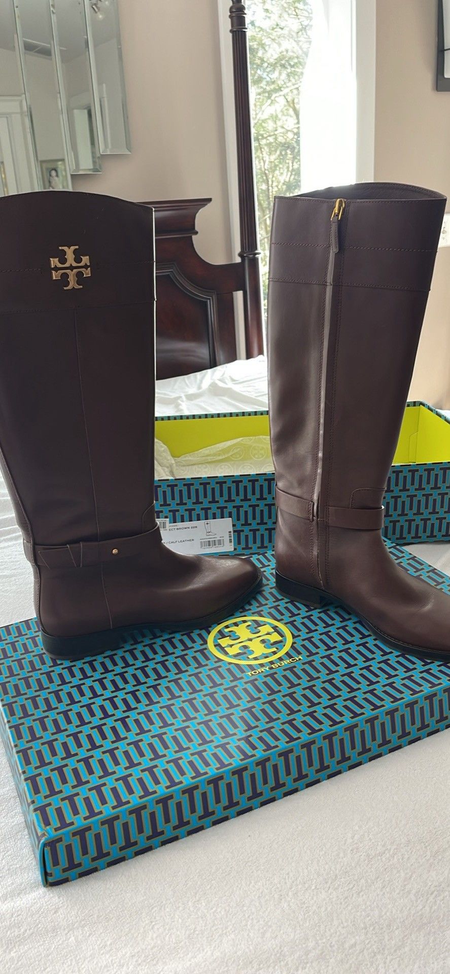 Tory Burch Everly Boots. Size 8