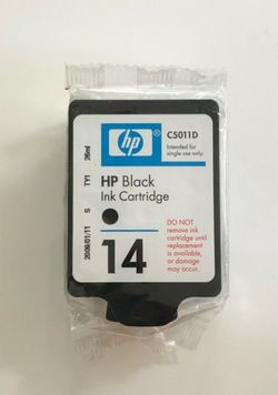 HP 14 BLACK AND HP 14 TRICOLOR INK CARTRIDGES