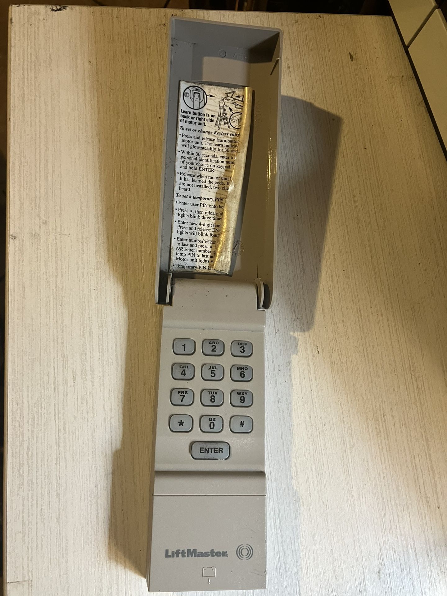 Chamberlain 376LM Garage Door Opener Keypad