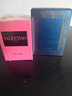 Valentino Donna Born in Roma & Versace Eros Fragrance Set