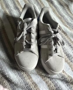 Addidas White Grey 5.5 Woman Shoes