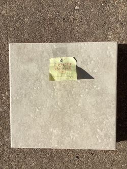 6 Pieces Porcelain Tiles.  (NEW)Dimensions are; 11-1/2”X11-1/2”