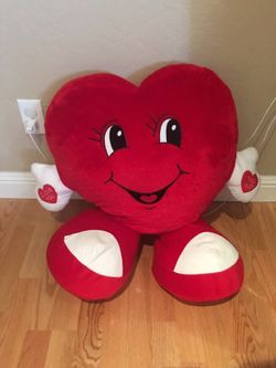 Stuffed Big Red Heart