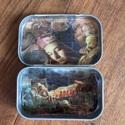 handmade biblical tin