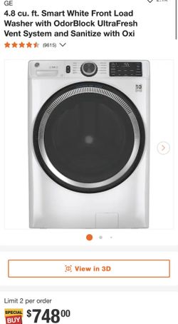 Washer And Dryer Bundle