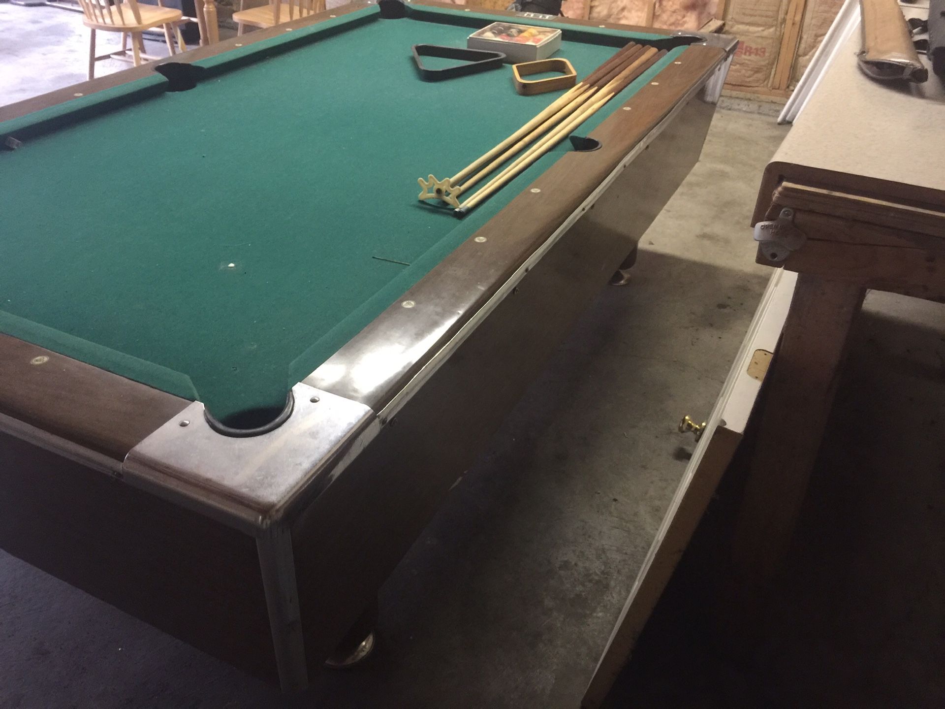 U. S. Billiards INC, Amityville New York coin operated full slate pull