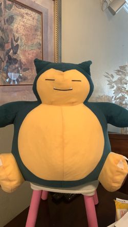 Snorlax Pokemon plush 18”