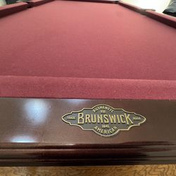 Brunswick Pool Table 