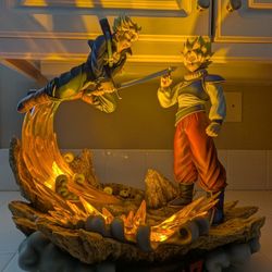 Trunks vs Goku DBZ Resin Statue by Ofubito 1/6 Scale