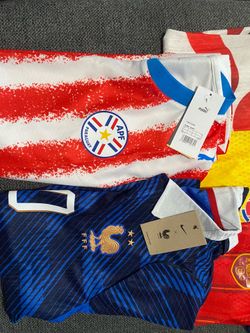 Paraguay soccer jersey